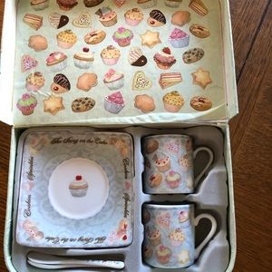 Set of 2 espresso cup in a box